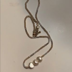 Francesca’s Pearl Beaded Necklace